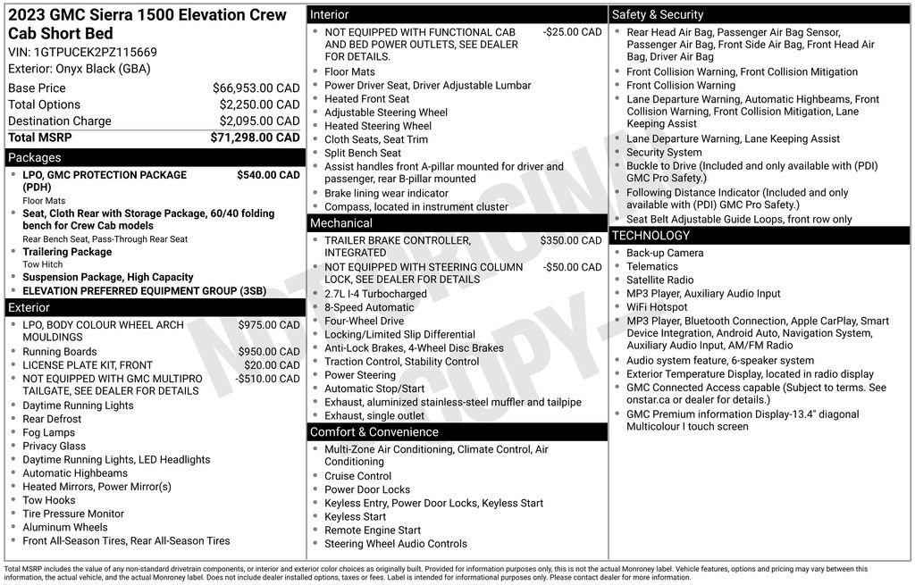 gmc sierra 1500 2023 1GTPUCEK2PZ115669 image gmc sierra 1500 2023 1GTPUCEK2PZ115669 image